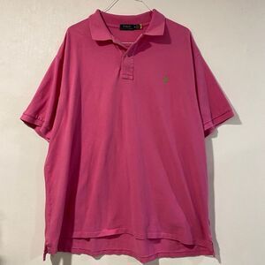 Polo Ralph Lauren Men’s 3XB Pink Big & Tall Polo Shirt | Classic Fit Short Sleev